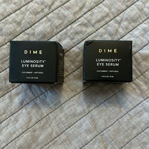 BRAND NEW NEVER OPENED Dime beauty luminosity eye serum.